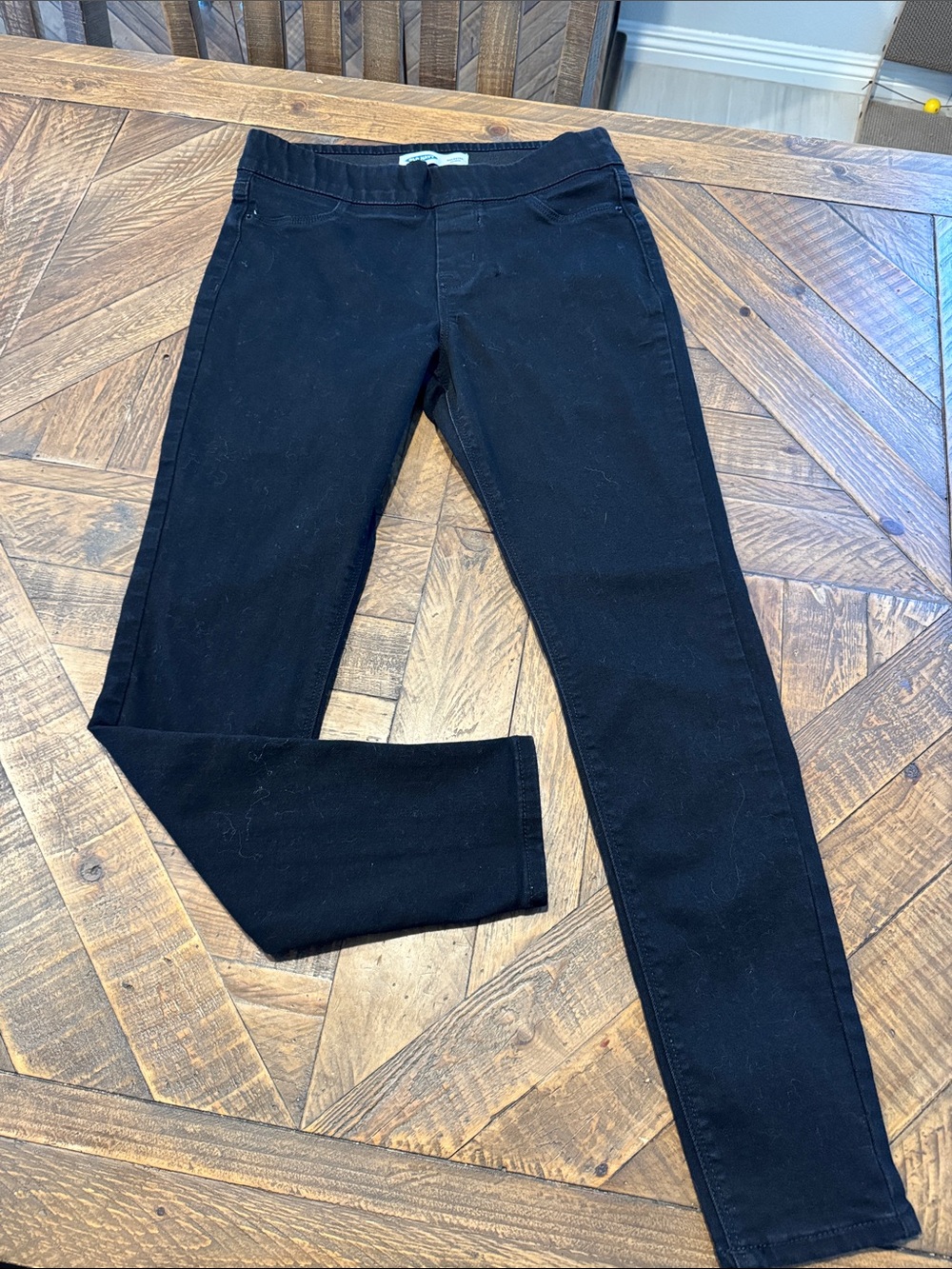 Old Navy Black Ponte Slim Leggings